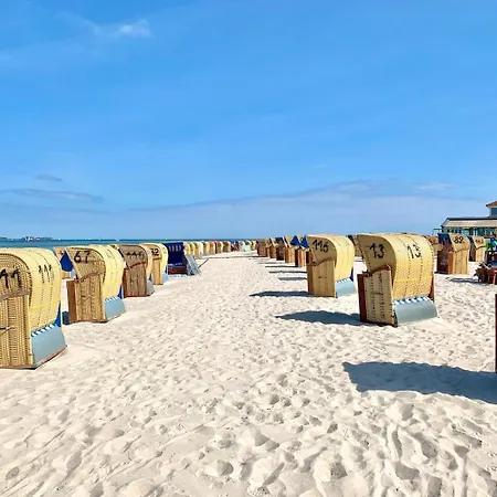 Wellness & Komfortferienwohnung Strandliebe Mit Sauna, Terrasse, Garten & Balkon, Bei Laboe Lägenhet Lutterbek